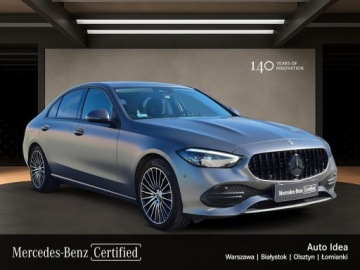 Mercedes Klasa C W206 Limuzyna 1.5 180 170KM 2021 Mercedes-Benz C 180 C180 / folia mat / CarPlay i A, zdjęcie 1