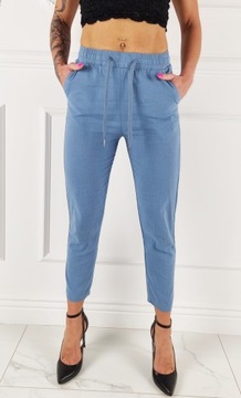 # БРЮКИ ЖЕНСКИЕ ЭЛАСТИЧНЫЕ 7/8 ЦВЕТОВ – ВОЗДУШНОЕ ЛЕТО, большие размеры #