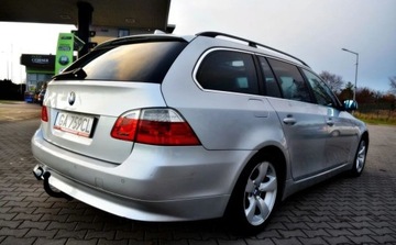 BMW Seria 5 E60 Touring 520 d 177KM 2007 BMW Seria 5 Lift, Automat, Panorama , Nawigacja, Czujniki parkowania 2.0, zdjęcie 15