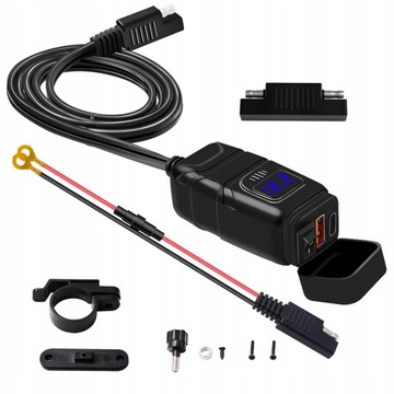 Ładowarka USB do motocykla ładowarka typu c Super