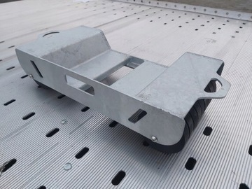 Бронированные транспортные ролики под пороговое колесо 2500кг 5