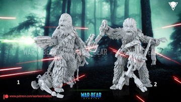 Walking Carpet Forest Hero model pasuje do gry StarWars Legion 1