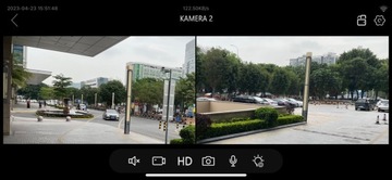 НАРУЖНАЯ ВРАЩАЮЩАЯСЯ WIFI IP-КАМЕРА 6 Мп 2K 2 экрана