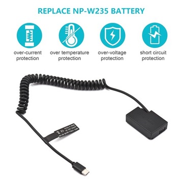 Разъем постоянного тока типа C для имитаций батарей DR-E18 LP-E17