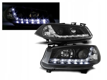 LAMPY REFLEKTORY Do RENAULT MEGANE 2 II OD 2002 DO 2005 Roku DAYLIGHT LED