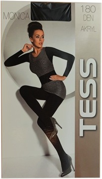 ТЕПЛЫЕ КОЛГОТКИ АКРИЛОВЫЕ С ШЕРСТЬЮ 180 DEN, ЧЕРНЫЕ