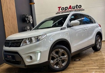 Suzuki Vitara III SUV 1.6 VVT 120KM 2016 Suzuki Vitara 1.6 gwarancja MANUAL carplay LED KAMERA Bezwypadkowa 111.00