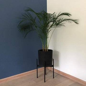 BETONOWA DONICA Z BETONU okrągła wysokość 30 cm