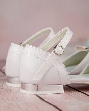 Торжественные туфли для девочек KBD-674 розовые - 38 - длина обуви 25,2 см