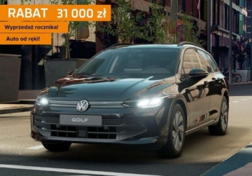 Volkswagen Golf VIII Hatchback Facelifting 1.5 TSI 116KM 2025 Volkswagen Golf Variant Variant Life Plus 1.5 TSI 115KM 1.5 Benzyna 116KM