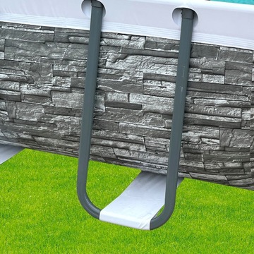 AVENLI ROCKY ПРЯМОУГОЛЬНЫЙ САДОВЫЙ БАССЕЙН С НАСОСОМ 400x200 КОМПЛЕКТ