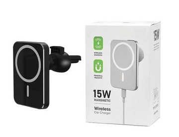 БЕСПРОВОДНОЕ ЗАРЯДНОЕ УСТРОЙСТВО 15 ВТ АВТОМОБИЛЬНЫЙ ДЕРЖАТЕЛЬ ДЛЯ IPHONE MAGSAFE