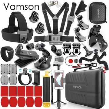 Vamson akcesoria do GoPro Hero11 10 9 8 7 6 pas p