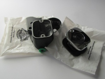 9/16 главный тормозной цилиндр хром 45284-99 Dyna Softail Touring Harley OEM