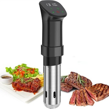 1800W Immersion Cycle Slow Cooker with LCD Digital Precision Controls