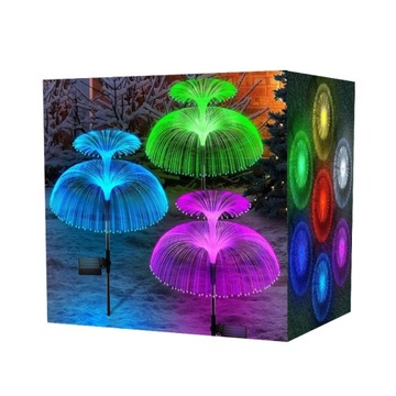 GIRLANDA ŚWIETLNA LAMPKI SOLARNE KULE 50 LED 9M