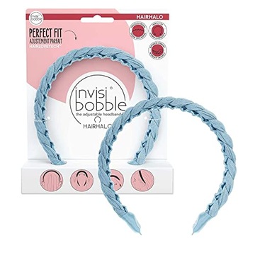 INVISIBOBBLE HAIR HALO MISS DENIM ADJUSTABLE HEADBc
