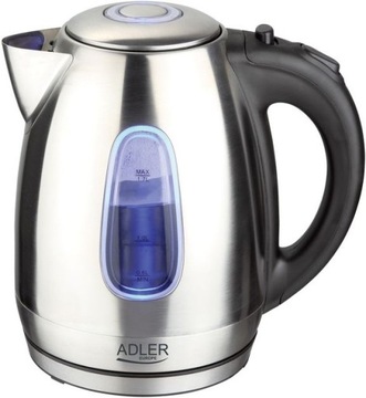 CZAJNIK BEZPRZEWODOWY 1,7 litra MOC: 2000W INOX PODŚWIETLANY