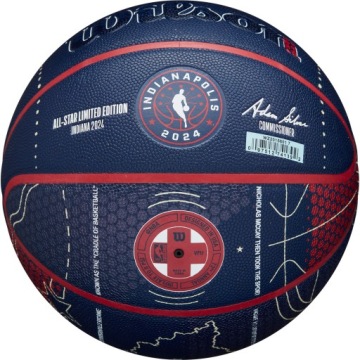 WILSON NBA ALL STAR GAME 2024 КОЛЛЕКЦИОНЕР 7 БАСКЕТБОЛ