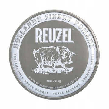 Reuzel Extreme Hold Pomade Hog матовая помада для волос 340 г