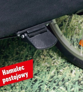 PRZYCZEPKA ROWEROWA WÓZEK NA DZIECI KOMFORT DO ROWERU KOŁA POMPOWANE LUX