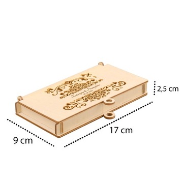 Pamiatka Slubna Od Rodzicow Pudełko na pieniądze
