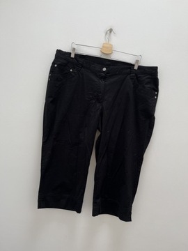 C&A spodnie crop 3/4 czarne 52