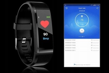 SMARTBAND zegarek dziecięcy SMARTWATCH Puls Krokomierz Kalorie