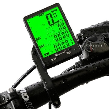 Велосипедный компьютер с GPS и подсветкой, беспроводной