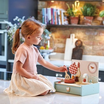 Drewniana kuchnia przenośna, Mini Chef, TenderLeaf
