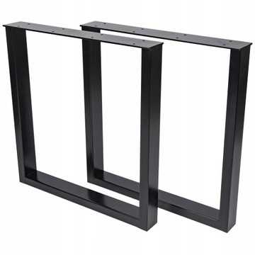 NOGI METALOWE DO STOŁU 80 x 72cm LOFT 2szt