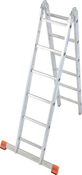 Krause Dwustronna drabina przegubowa TriMatic 2x6