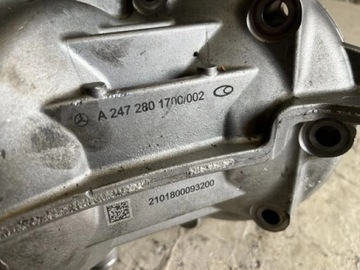 MERCEDES 177 CLA GLA 4MATIC A 2472801700 REDUKTOR TEST