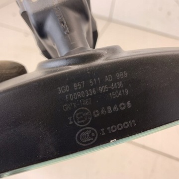 Lusterko wewnętrzne wsteczne cofania VW PASSAT B8 3G LIFT 20r