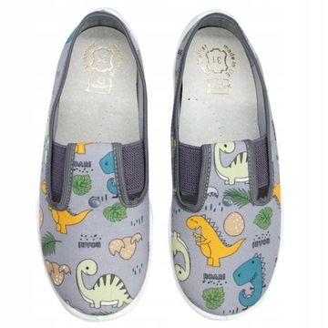 buty kapcie RAWEKS przedszkole szkoła DINOZAURY K2 r.31