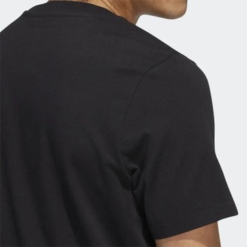 Adidas czarna koszulka t-shirt męski Foil HK9157 M
