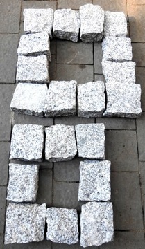 КУБИК ДЛЯ МОЩНОСТИ СЕРЫЙ ГРАНИТ 8/11х5 25 кг