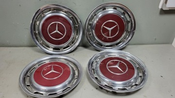 Kołpak Kapsel Dekiel Chrom Komplet Mercedes W123 14