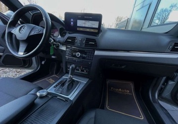 Mercedes Klasa E W212 Coupe 250 CGI BlueEFFICIENCY 204KM 2010 Mercedes-Benz Klasa E E250 NAVI AUTOMAT 204KM zarejestrowany 1.8, zdjęcie 14