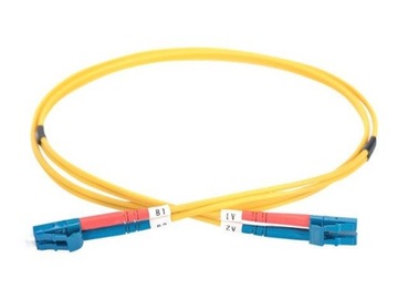 DIGITUS Kabel krosowy patch cord światłowodowy LC/LC dplx SM 9/125 OS2 LSOH