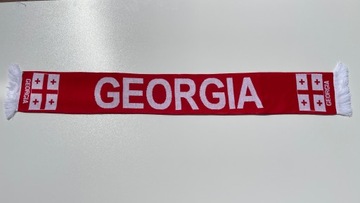 Szalik, szal kibica : Gruzja, Gruzji,Georgia EURO 2024