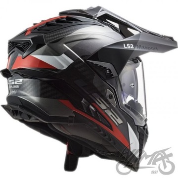 ШЛЕМ LS2 MX701 C EXPLORER EXTEND MATT RED y.S