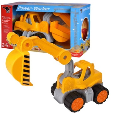 BIG POWER WORKER KOPARKA DO PIASKU CIĘŻARÓWKA MINI