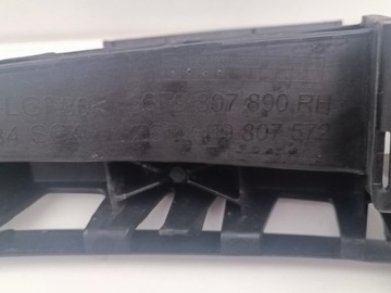 DRŽÁKY VÝZTUHA NÁRAZNÍKU SVĚTLA PRAVÝ SKODA AUDI VW SEAT ARONA 6F9807890