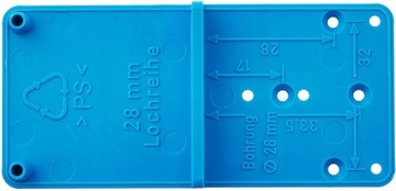 УНИВЕРСАЛЬНЫЙ ШАБЛОН ДЛЯ УСТАНОВКИ МЕБЕЛЬНЫХ ПЕТЛЕЙ