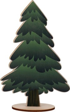 CHOINKI DO SZOPKI BOŻONARODZENIOWEJ ŚWIERKI 4 SZT