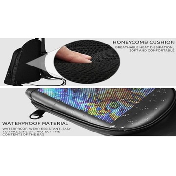 Динамический рюкзак «сделай сам» со светодиодным экраном и умным экраном