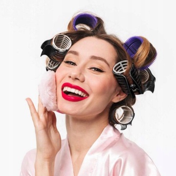 12 . Зажимы для горячих роликов, косметические инструменты