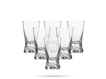 6 kieliszków do wódki 25 ml IKS KROSNO