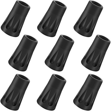 10 чехлов, РЕЗИНОВЫЕ НАКОНЕЧНИКИ ДЛЯ ШАЛОК, ПАЛКИ ДЛЯ САНДИТЕРСКОЙ ХОДЬБЫ